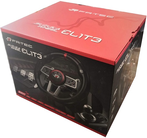 Volante Suzuka Elith con Pedales y Cambio Manual